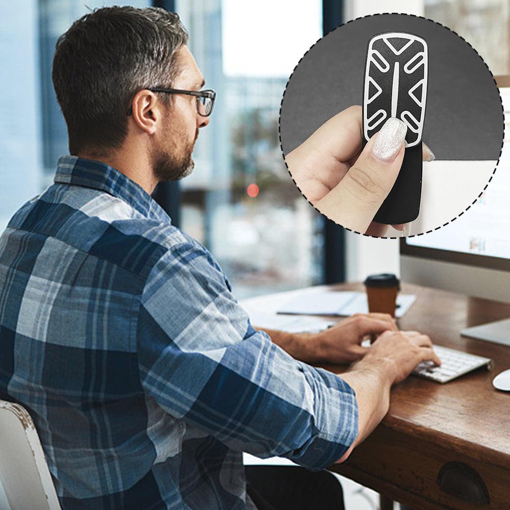 Irregular Pattern Fidgets Sliders Aluminium Alloy Fidgets Sliders Personalized Stress Relief Anti-Slip Texture Push Card Toy