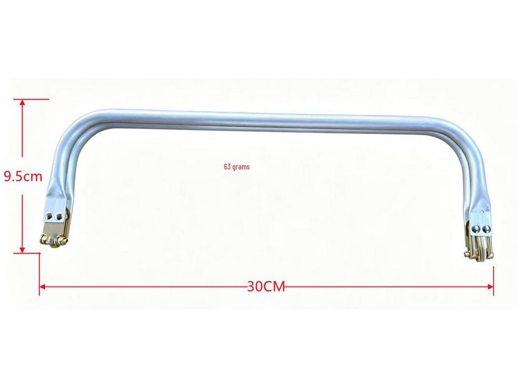 Clip en aluminium Accessoires de sac à main nuage: Pochette à charnière pour femme