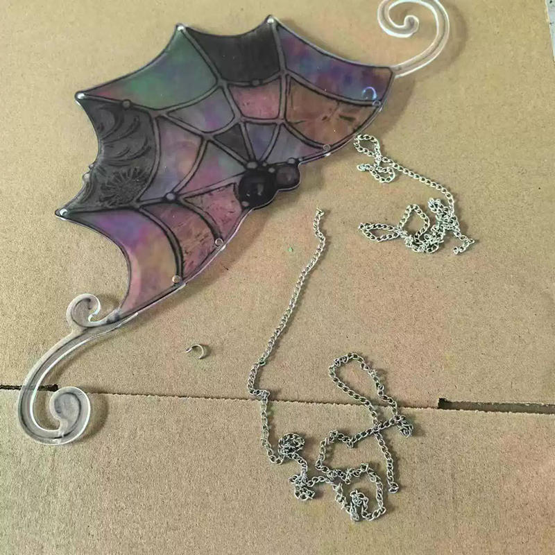 Acrylic Halloween Spider Web Decoration Various Forms Door Frame Window Frame Corner Use for Home Party Room Decor Add Horror Vibe