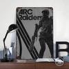 Arc Raiders Game Metal Poster Customized Wall Art Retro Vintage Tinplate Signs for Man Cave Decoration Bedroom Decorations House
