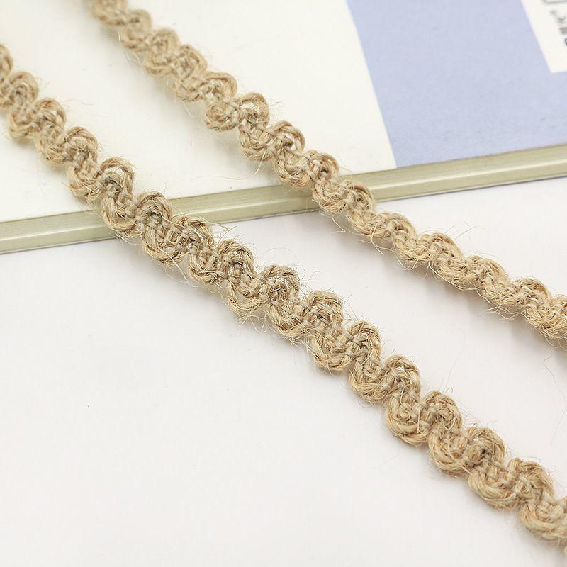 

Универсальное кружево из пеньковой веревки ручной работы A7 кружево своими руками плетеное из пеньковой веревки универсальное C1 одностороннее и двухстороннее распродажа 10M