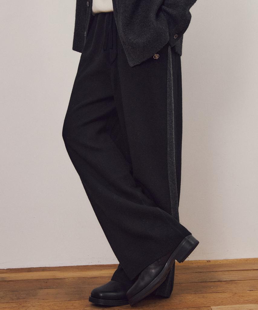 Wednesday Oasis Always Track Symbol Wool Knit Pants 4 Colors
