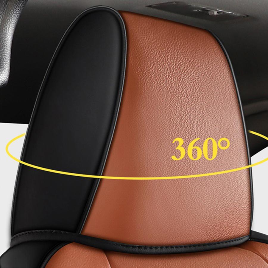 Custom Fit Car Seat Covers for Toyota Corolla 2019-2025 Waterproof Leather Cushion Accessories for Vehicle Protection Full Set