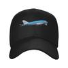 Fashion Klm 747 Queen Of The Skies Curved Brim Baseball Cap Commuting Visor Hat
