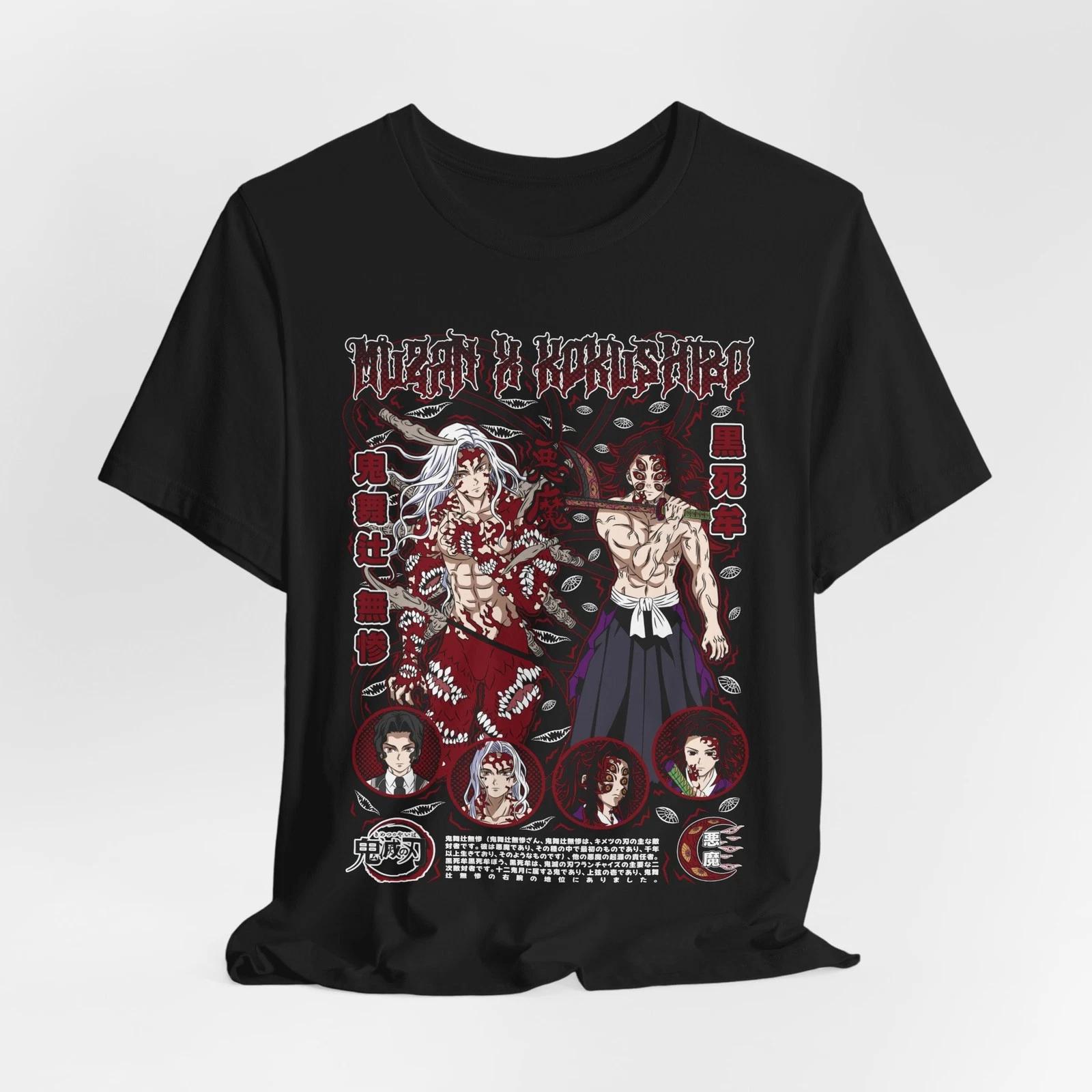 Футболка Rengoku Flame, Аниме-футболка Demon Slayer, Топ с графикой Хасира, Косплей манги L