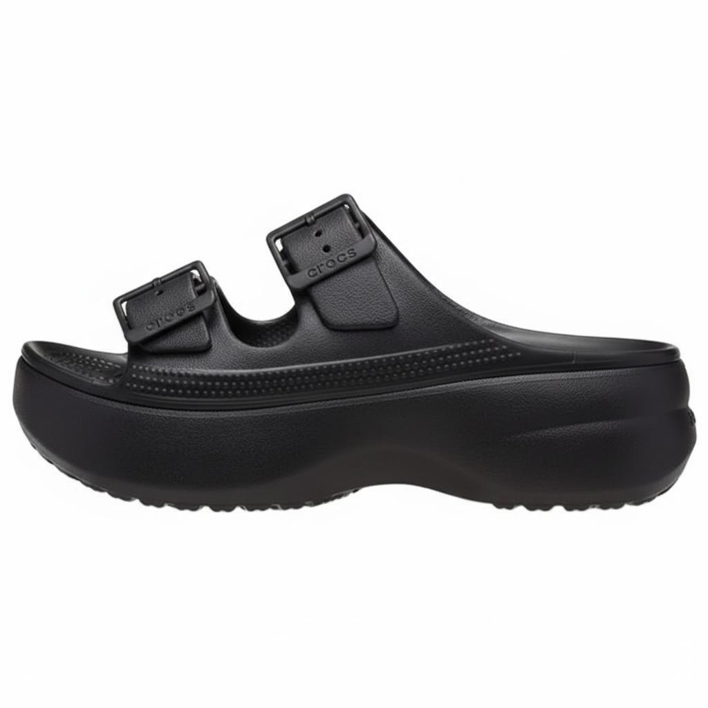 Crocs Classic Cloudlight EVA Slide Sandals Women sandals Black 212880--001 38