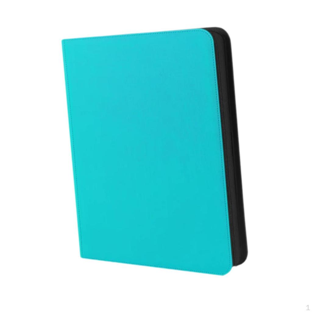 Trading Card Binder Album 9 Pocket Carry Case 252 Cards Protection Cover Collection for