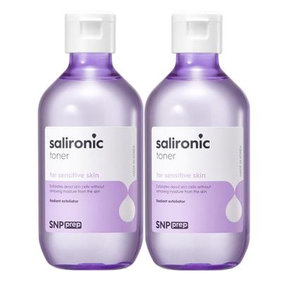 Prep Salironic Toner 220ml (Set of 2) - BHA Skin Clearing Toner, Exfoliating & Soothing Treatment for Acne-Prone and Sensitive Skin