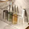 Elegant Toothbrush Holder Set: Couple Bathroom Tooth & Mouthwash Cups