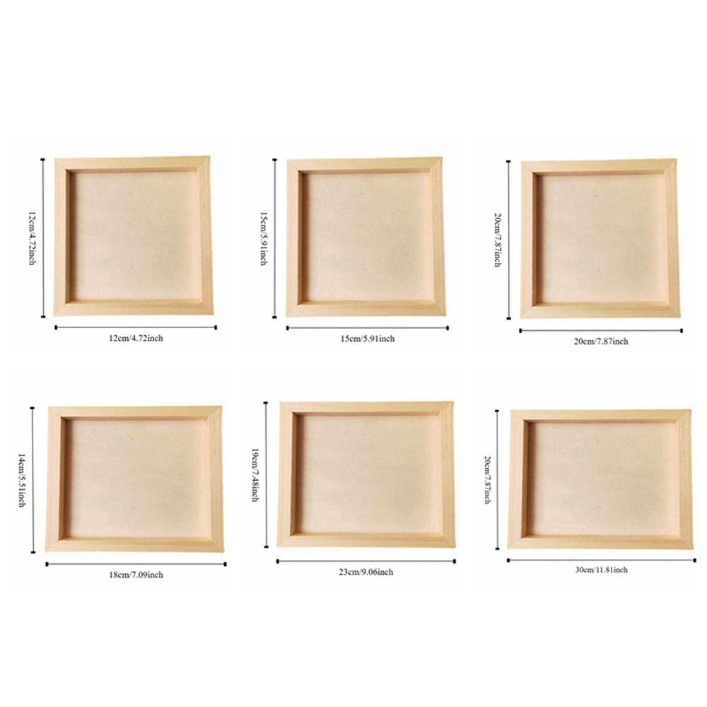Painting Drawing Wooden Photo Holders Art Puzzle Holder Photo Picture Frame  School Class Party