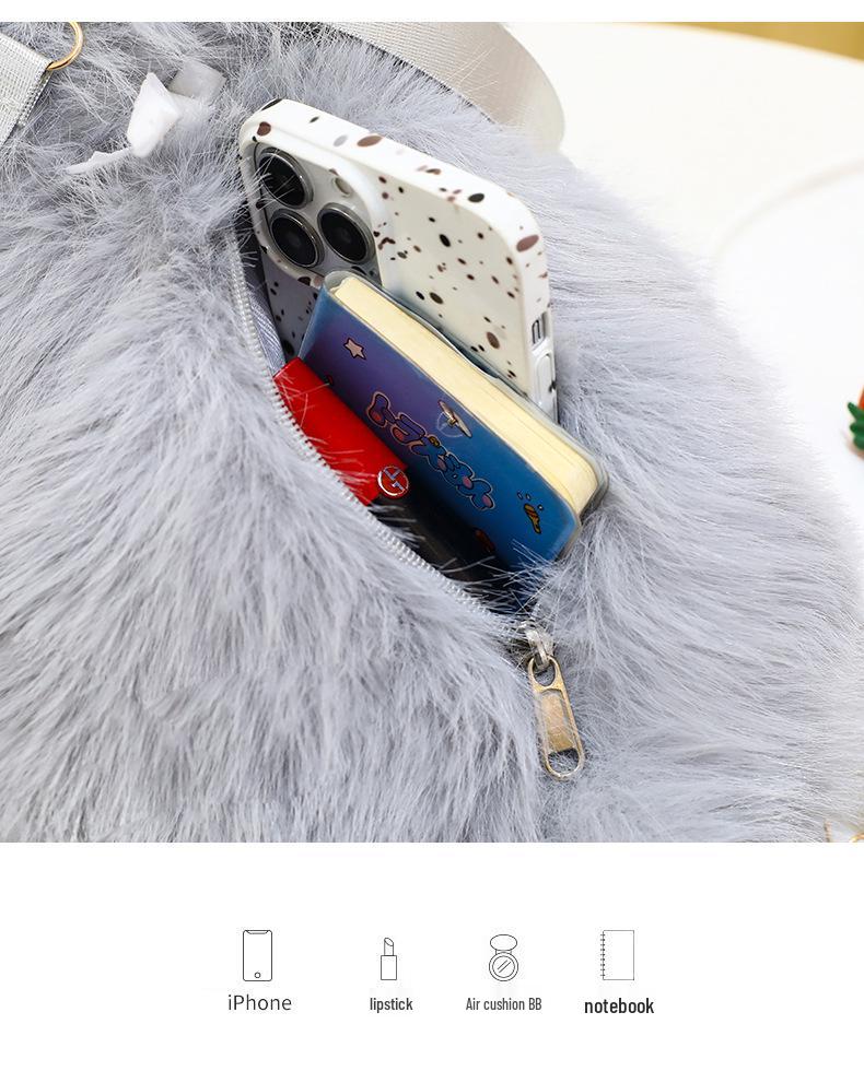 Cross-border Cat Doll Backpack: Plush Simulation Double Shoulder Toy, Ideal Gift for Girls