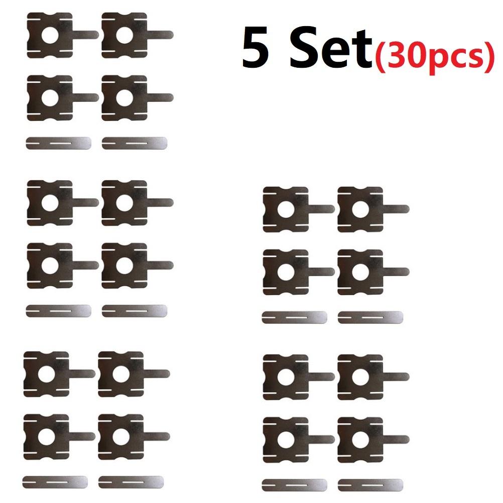 Y-shaped Nickel Strip Spot Welding Nickel-plated Steel 5 Set(30PCS)