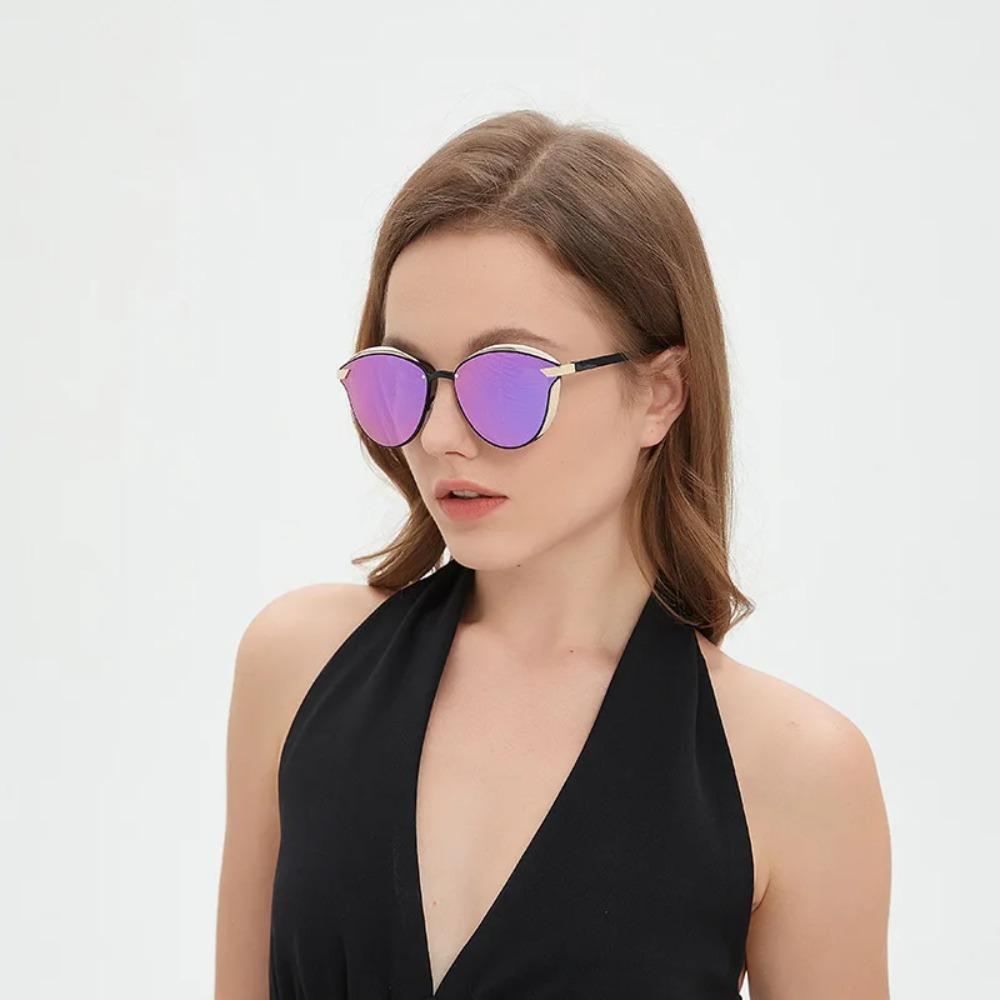 Vintage Sunglasses Stylish Fashion Shades for Women Men UV Protection Eyewear Travel Outdoor Sun Glasses