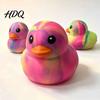 Gradient Duck Squeeze Toy Rainbow Stress Relief Toy, Slow Rise Colorful Rebound Soft Sensory Fidget Relievers