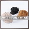ONE LIMITATION Wool Casquette Cap Cute CP097 (One Limitation) Women's - Warm, Stylish, - (Yellow)