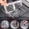 10/20 pièces Autocollant pour Bonde de Sol, Filtre Cheveux Auto-adhésif Anti-insectes pour Salle de Bain, Filtre d'Égout, Filet Anti-bouchage pour Cuisine
