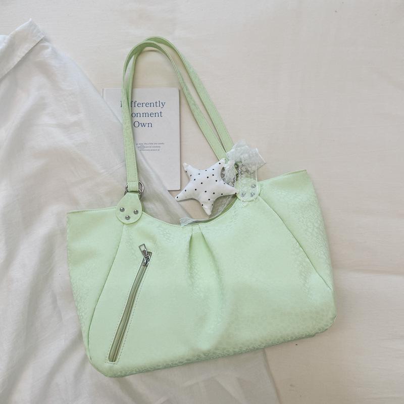 Large-capacity Casual Relaxed Single-shoulder Bag for College Students' Commuting Tote Bag
