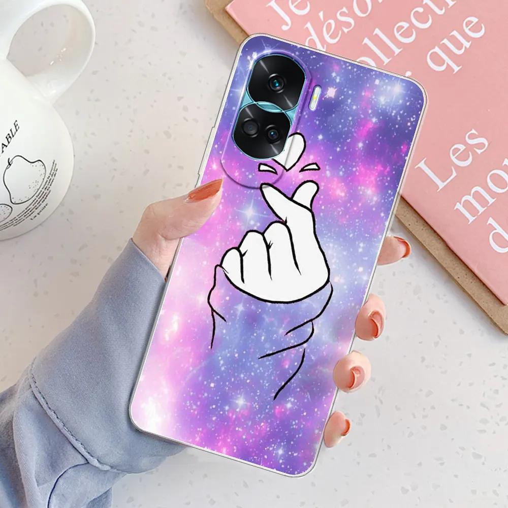 For Honor 90 Lite Case Coque For Honor 90 Pro Shockproof Cover Soft Silicone Clear Phone Case For Huawei Honor 90 Bumper Fundas