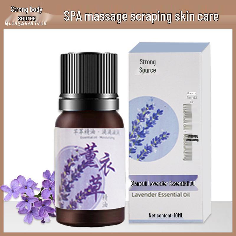 Qian Cui Mugwort & Rose Moisturizing Essential Oil 10ml - Unisex Body Massage Oil