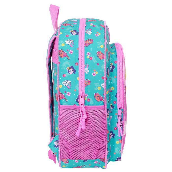 Kinderrucksack - Educa Borras - My Little Pony Magic - Ergonomisch - Seitentaschen - Trolley-kompatibel