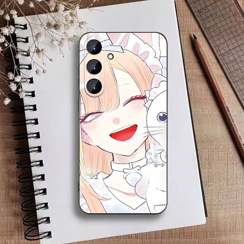 

H-Darling Marin Kitagawa Colorful Silver Phone Case For Samsung Galaxy A73,A72,A71,A70,A52,A51 Others Soft Black Cover Samsung a71 5g
