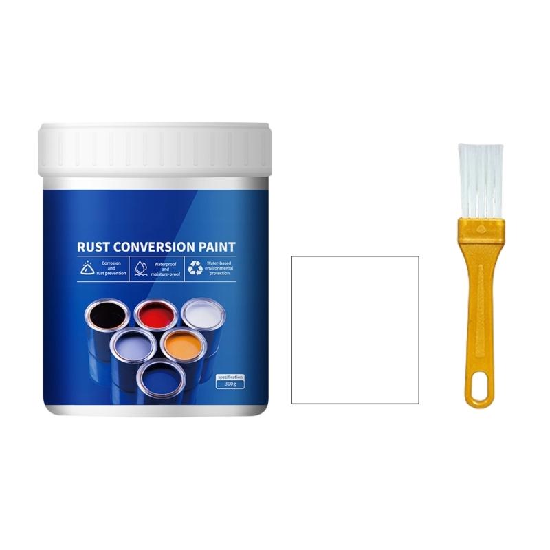 Water Based Protective Paint for Metal Surfaces Stops Existing Rust Progressions Offer Wearproof and Night Visibilities