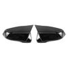 Car Decoration Bull-Horn Door Mirror Cover For Toyota Supra A90 2018      2024 Car Rearview Accessories