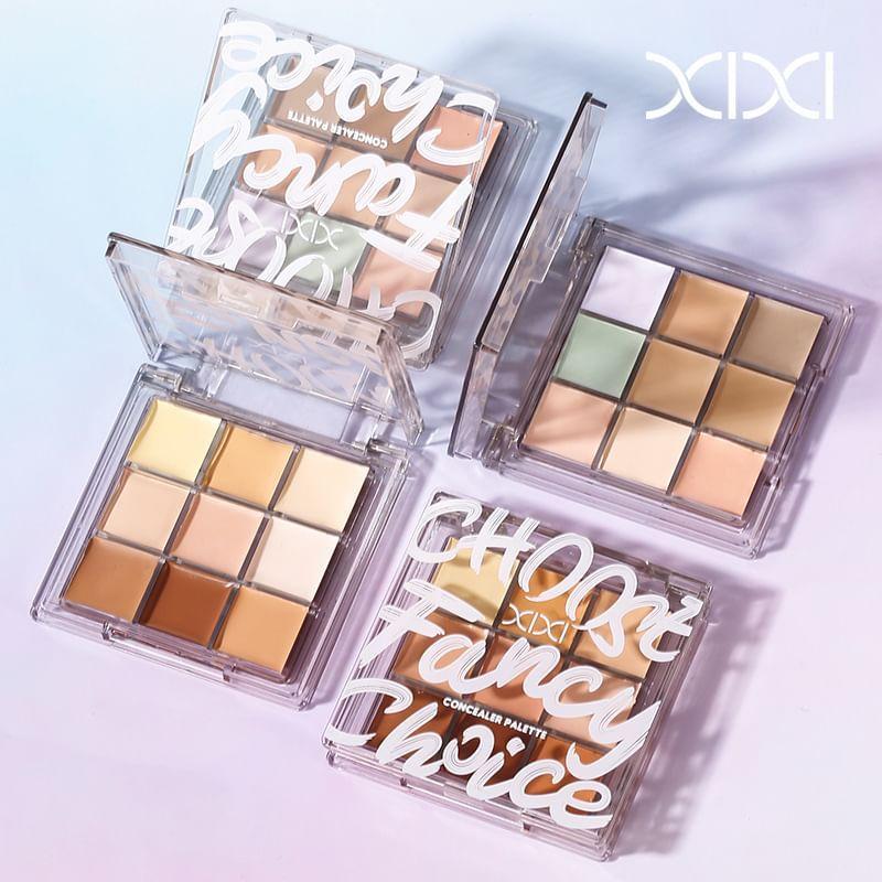 Xixi - 9 Colors Concealer Palette - Dream Garden