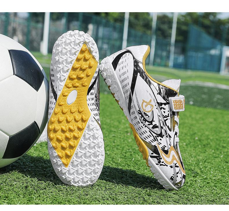Children'S Football Shoes Men'S And Women'S Outdoor Lawn Non-Slip Football Shoes Long Nails Broken Nails Training Wear-Resistant Sneakers