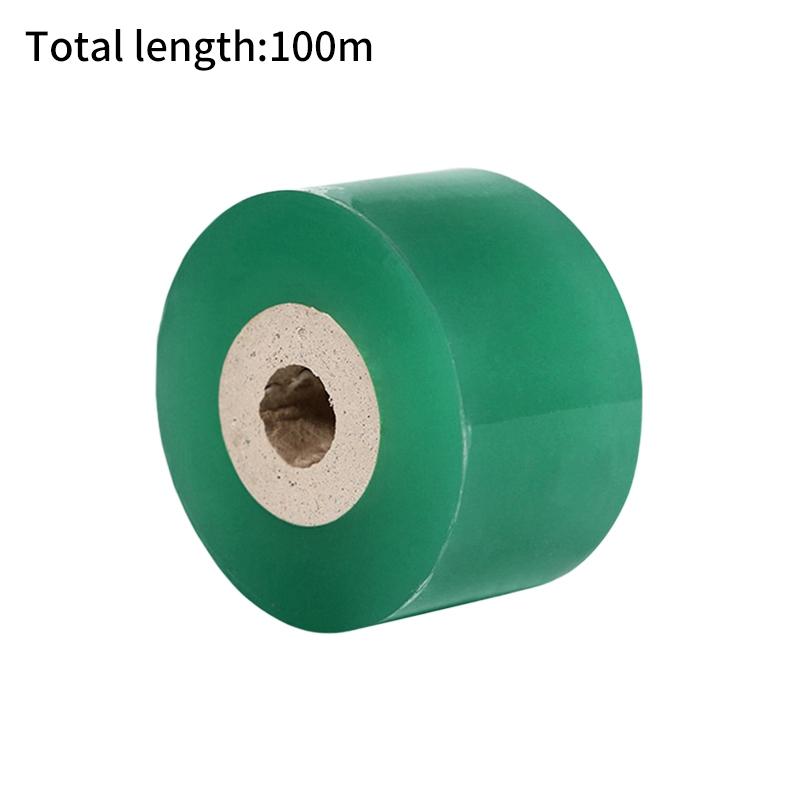 PE Grafting Film Self-adhesive Garden Tree Plants Seedlings Grafting Tape Stretchable Multi-purpose Film 2/3cm Width 100m Long