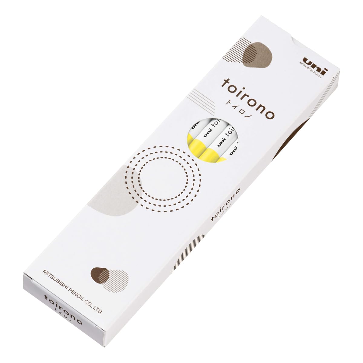 

Mitsubishi Pencil Toirono Colored 1 Pencils, Dozen, Yellow, TR.1051D жовтий