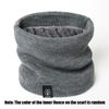 Thermal Windproof Neck Warmer for Men Women Fleece Face Scarf Winter Gaiter Balaclava Ski Mask Cold Weather Outdoor Hood