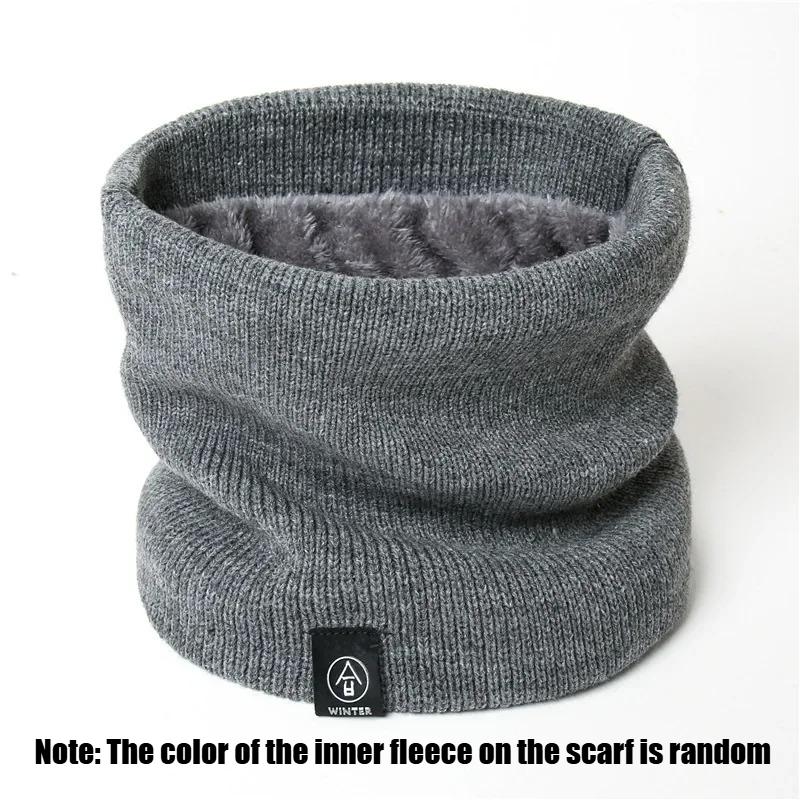 Thermal Windproof Neck Warmer for Men Women Fleece Face Scarf Winter Gaiter Balaclava Ski Mask Cold Weather Outdoor Hood
