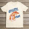 Kreeft La Dolce Vita Shirt FisherUnisex Esthetisch T-shirt Kust Kreeft Oceaan Dames Katoenen Shirts Normaal Korte Mouw T-shirts