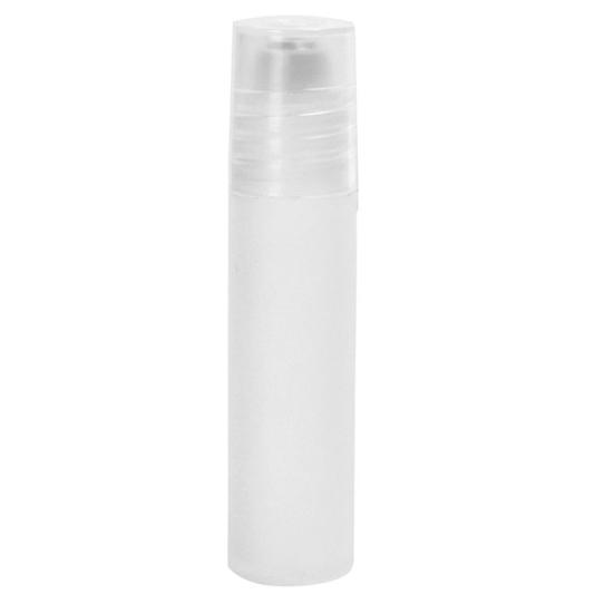 10Pcs Empty Clear Roller Ball Bottle Plastic Container for Essential Oil Perfume