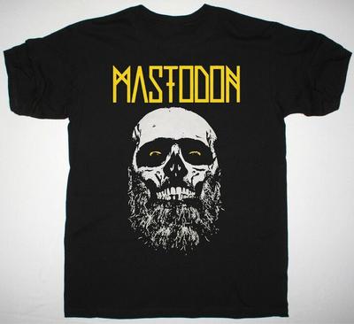 MASTODON SKULL BEARD ADMAT Black Unisex S-234XL Shirt Unisex T-Shirt