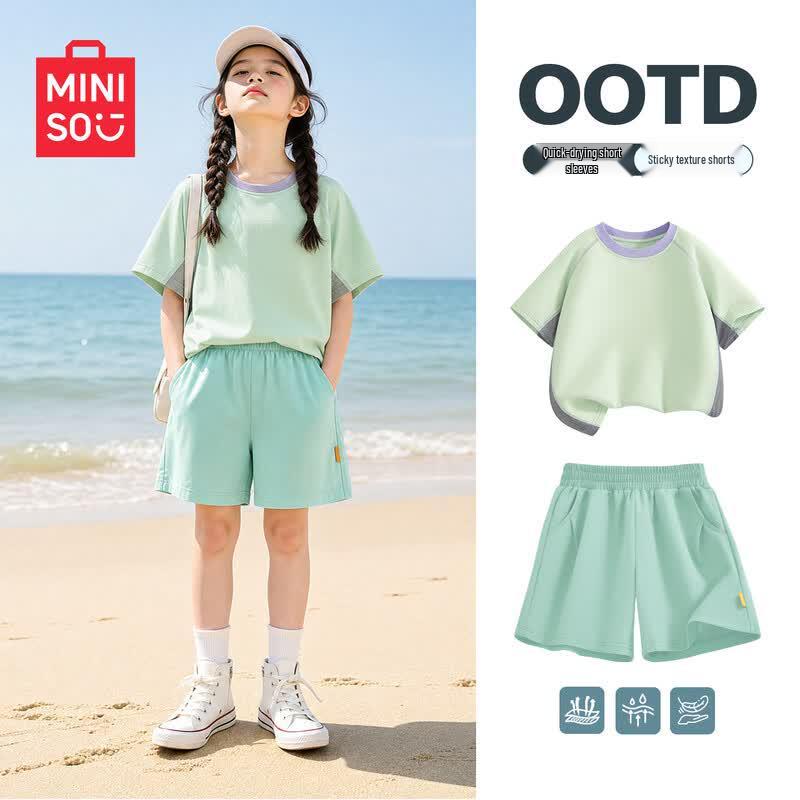 MINISO Youth Summer Quick-Dry Sport Set