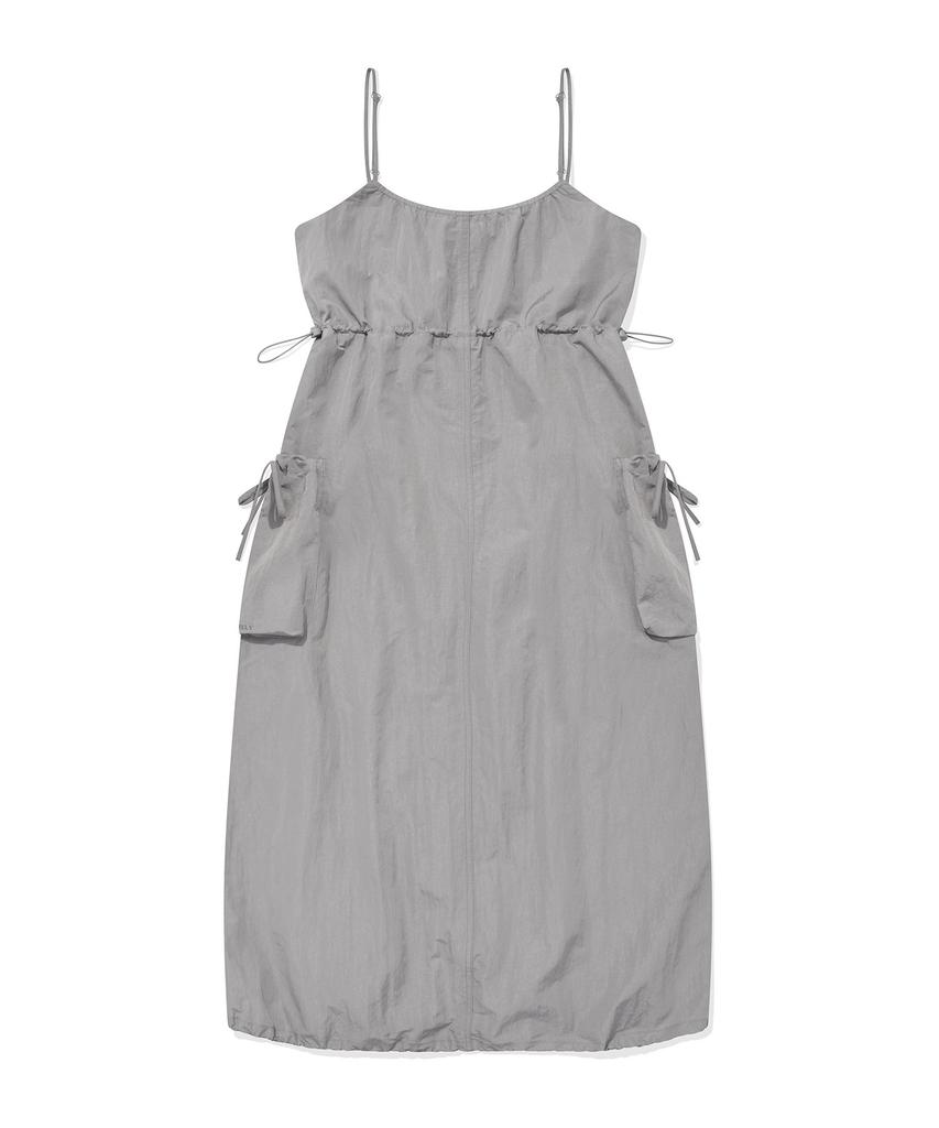 WACKY WILLY Women'S Nylon Bustier Dress Grey