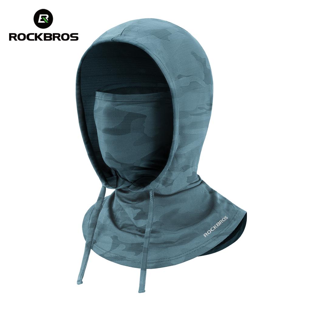 Rockbros Summer Full Face Sun Protection Hat Face Mask Uv Protection Hat Neck Protection Hat Balaclava Neck Sports Caps