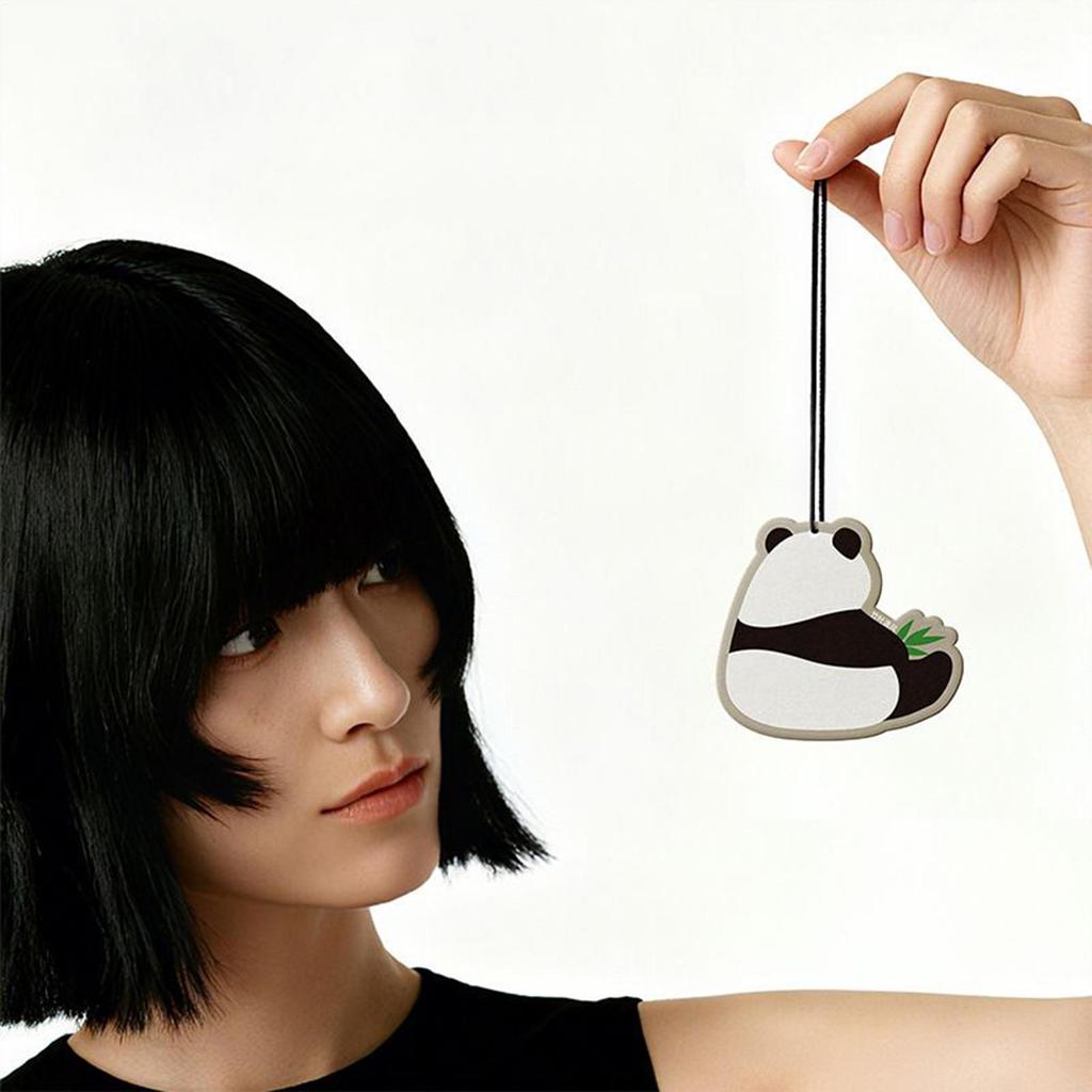 Lufterfrischer für Auto 4 Stück Anhänger für Auto Tierform Langanhaltende Auto-Erfrischertablette für Frauen Männer Automobil Zuhause