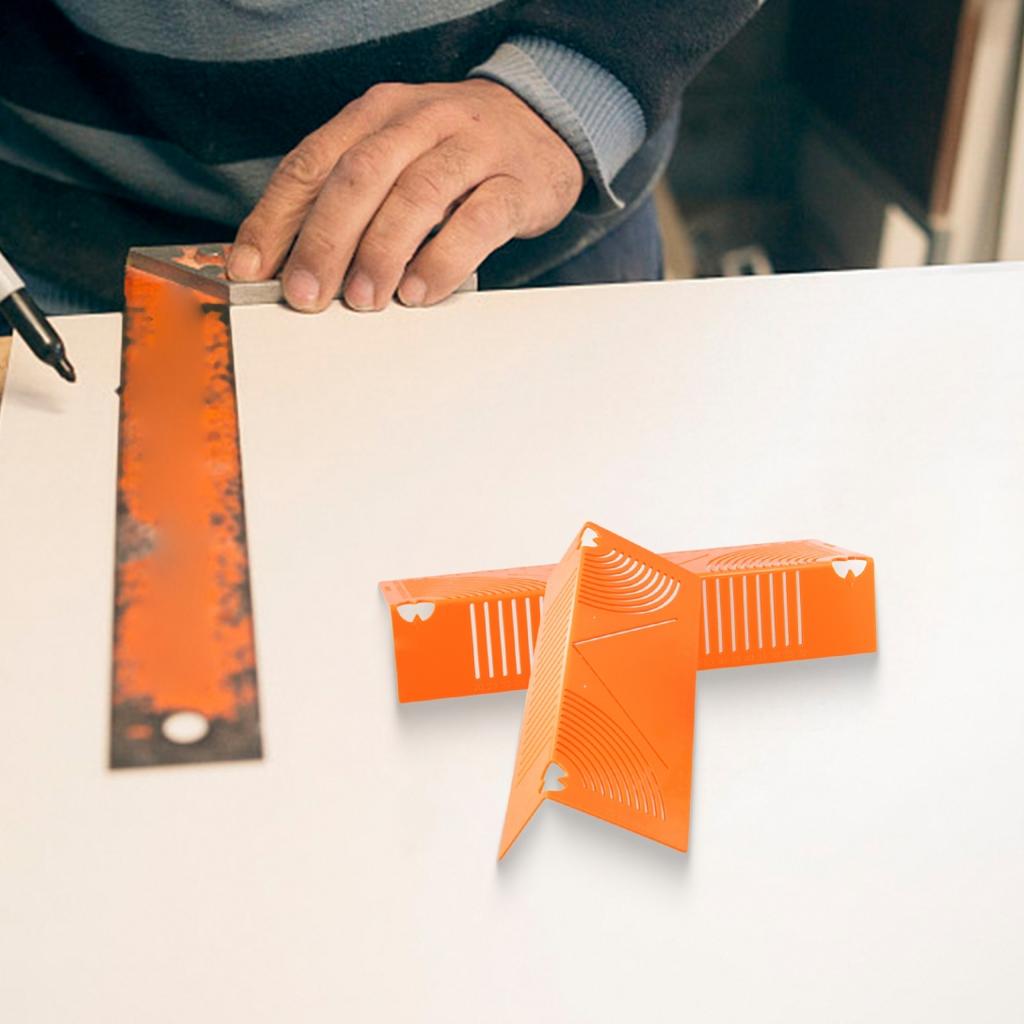 Für professionelles Zeichnen. Lineal speziell für den Einsatz mit Vierkantrohren.