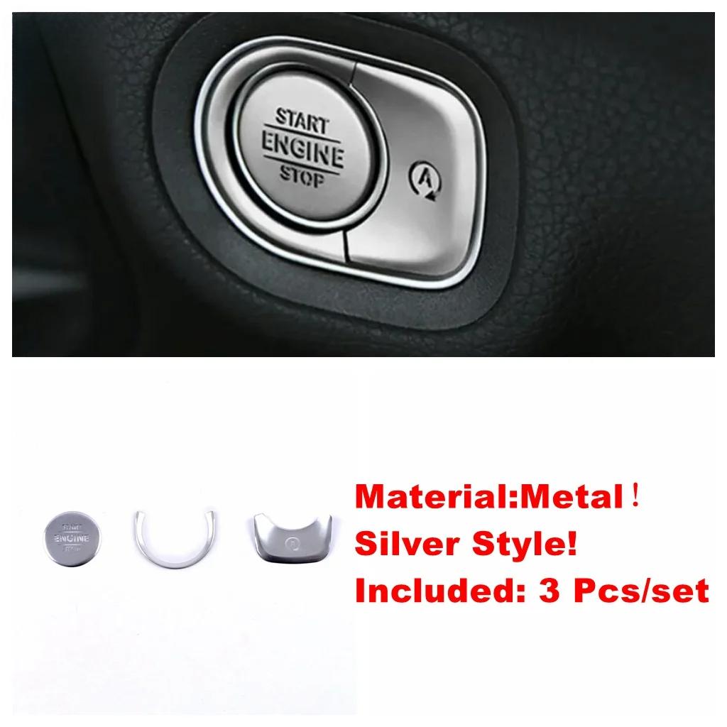 

Car One-button Start Button Decoration Sticker, Suitable for Mercedes-Benz GLE GLS G-class G463 G500 W167 X167