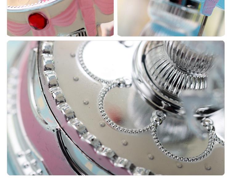 Kinder Blinkendes Karussell Spieluhr - Heimschmuck & Musikalisches Geschenk