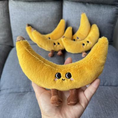 Simulazione Frutta Ripiena Banana Morbida Carina Cartone Animato Peluche Giocattoli Bambola Frutta Ripiena Bambola Peluche Banana Per Regali Bambini Neonati