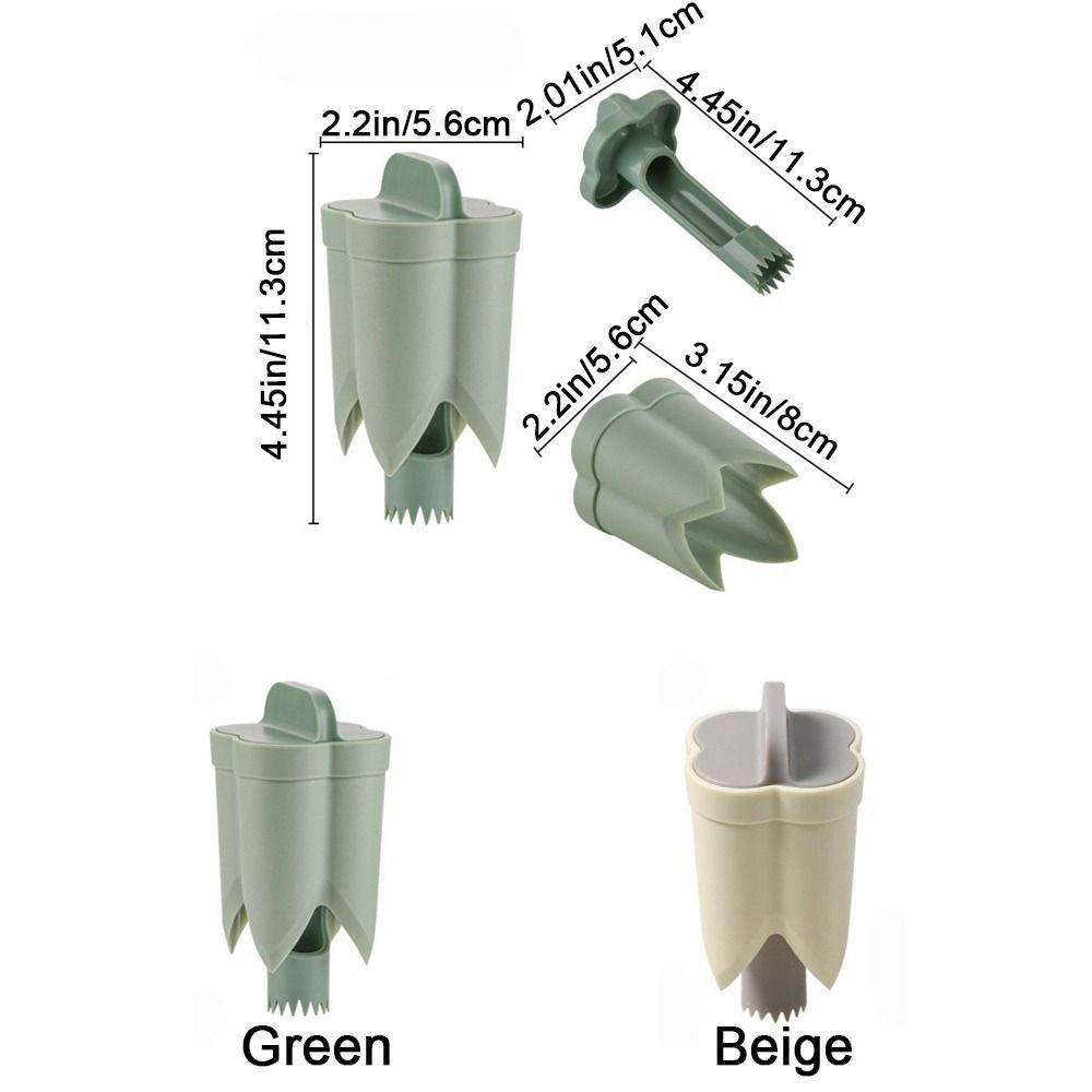 Food Grade Colored Pepper Corer Twist Pepper Core Remover Vegetable Coring Tool  Tomato