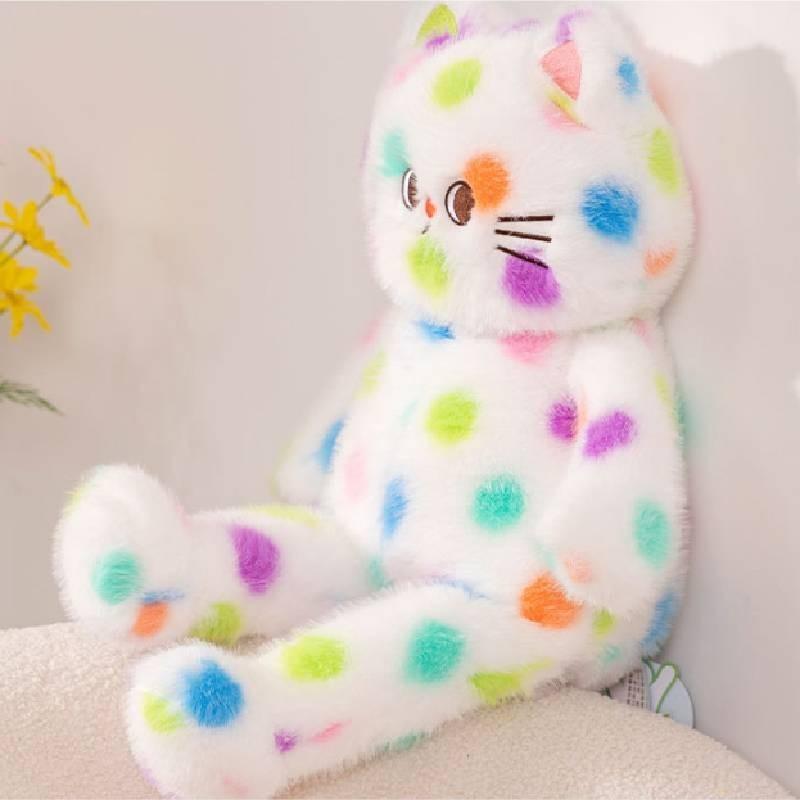 Adorable Sweet Cat Plush Toy Cuddly Kitten Stuffed Animal Pillow For Children 60cm