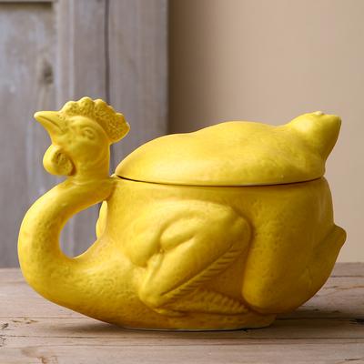Divertente Pollo Cotto al Sale Tazza Tazza da Caffè Tazza in Ceramica Creativa Esotica Scultura di Sabbia Strano Regalo di Compleanno