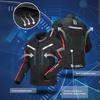 Motorcycle Jacket Contrast Color Fall Protection Unisex Waterproof Motorbike Riding Jacket for Spring