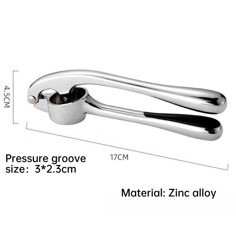 Professional Garlic Press Manual Crusher Kitchen Tool for Home Use Large Capacity Easy to Clean Durable Garlic Mincer