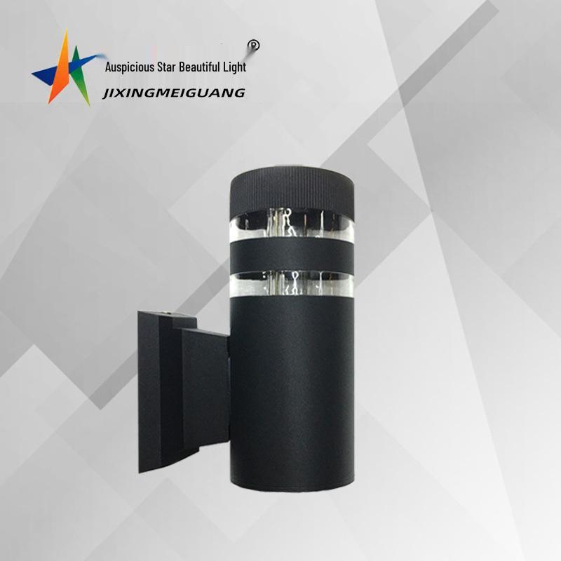 European Style LED Outdoor Wall Lamp for Garden Villa, Corridor, or Wall; GU10 & E27 Models; US Standard.